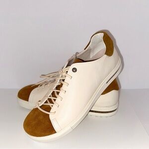 Birkenstock Bend Low Decon Suede/Leather Lace Up Sneakers